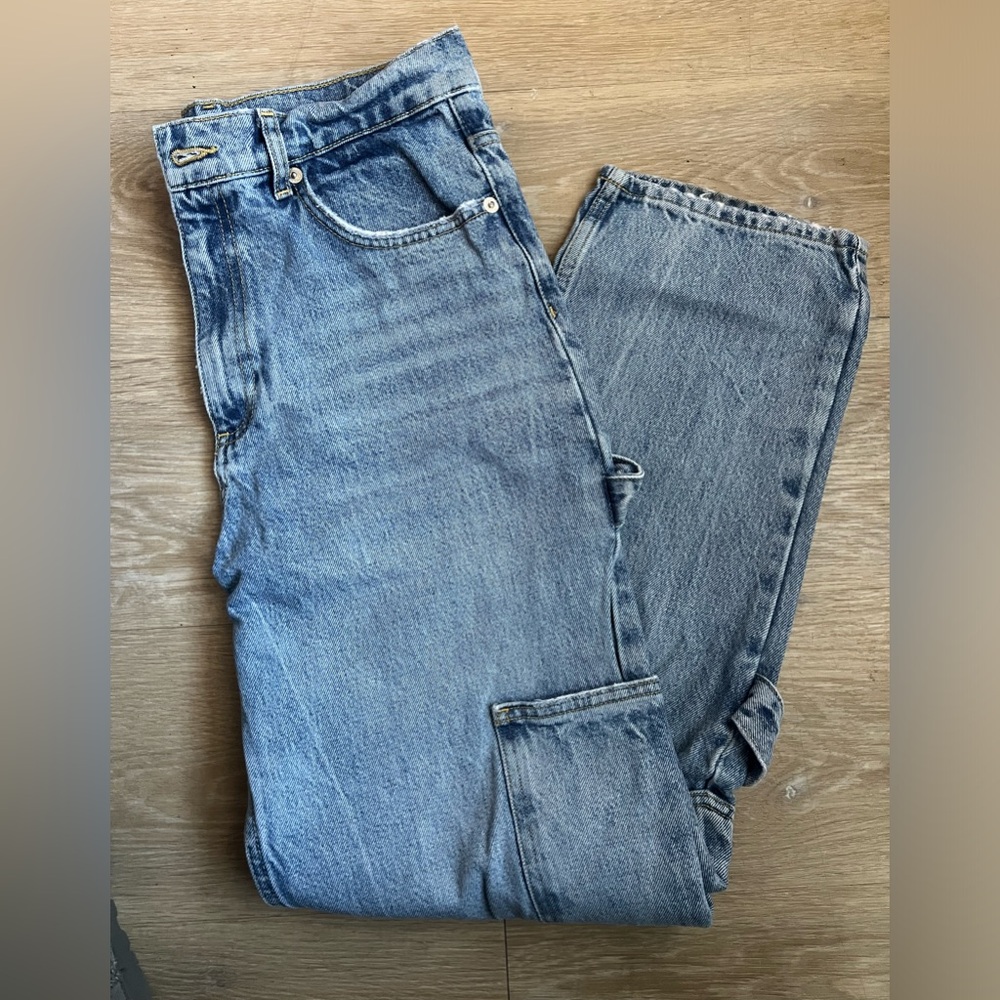 Zara Cargo Jeans